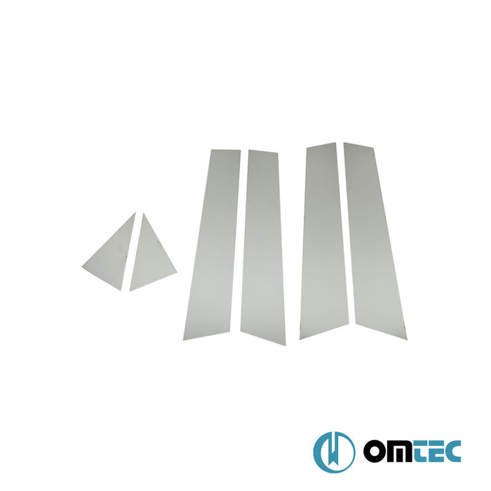 Kapı Direği 6 Prç. P.Çelik (Parlak) - Renault Clio - HB 5D BJA - (2019 - )