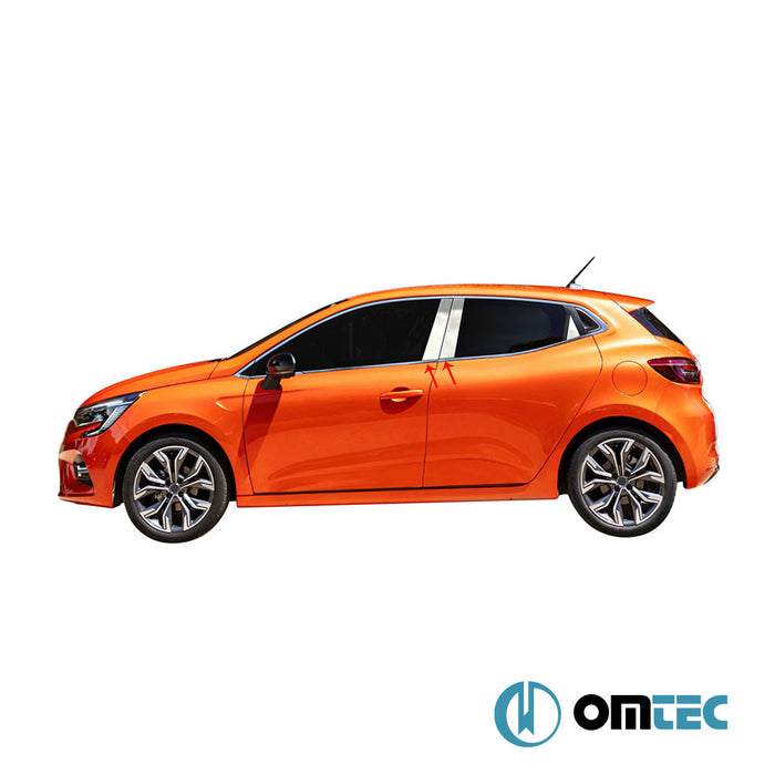 Kapı Direği 6 Prç. P.Çelik (Parlak) - Renault Clio - HB 5D BJA - (2019 - )