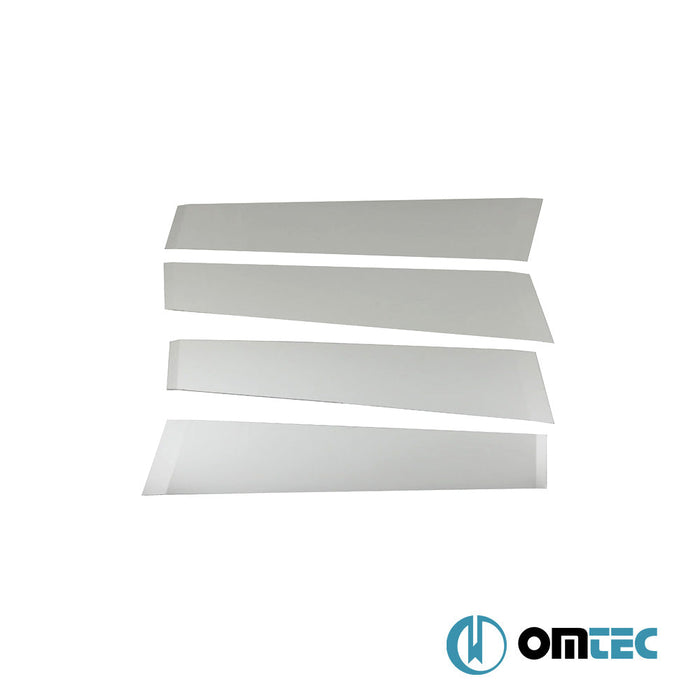 Kapı Direği 4 Prç. P.Çelik (Parlak) - Toyota C - Hr - SUV AX10 - (2016 - 2023)