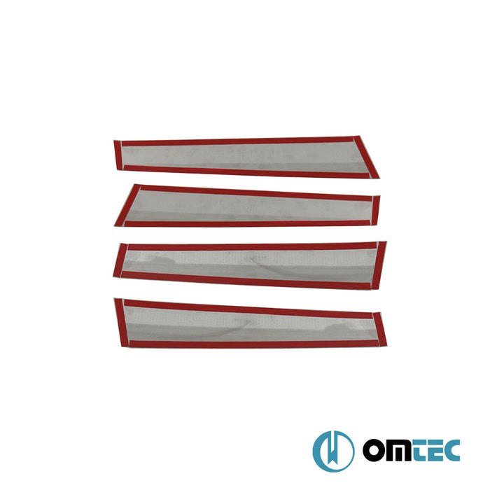 Kapı Direği 4 Prç. P.Çelik (Parlak) - Toyota C - Hr - SUV AX10 - (2016 - 2023)