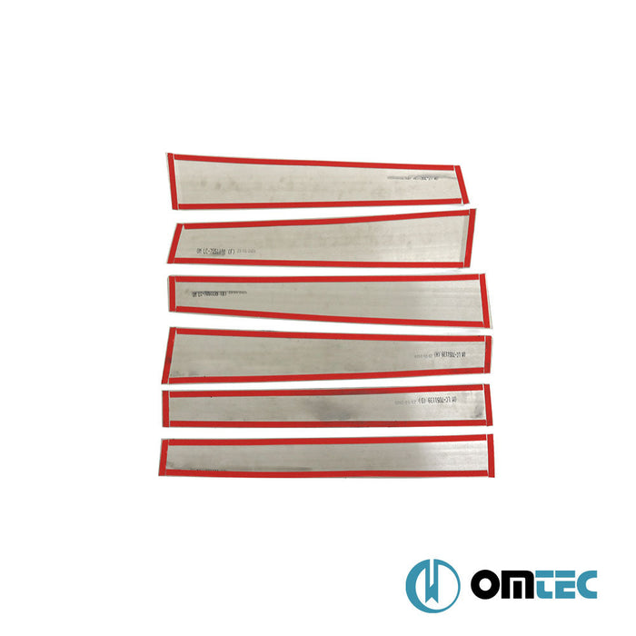 Kapı Direği 6 Prç. P.Çelik (Parlak) - Toyota Sienna - MPV XL30 PRE - FL - (2011 - 2018)