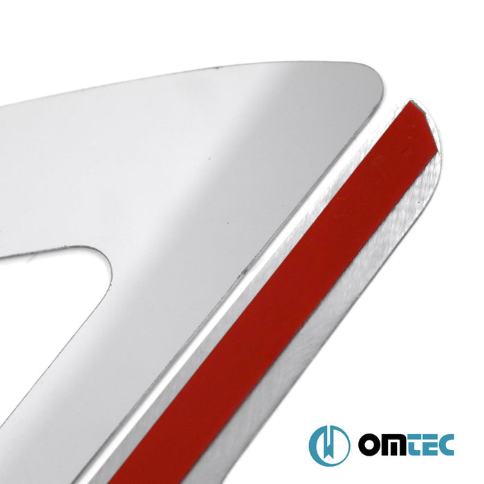 Yan Dekor Çıtası 2 Prç. (Model 1) Paslanmaz - Skoda Superb - SD 3V FL - (2020 - )