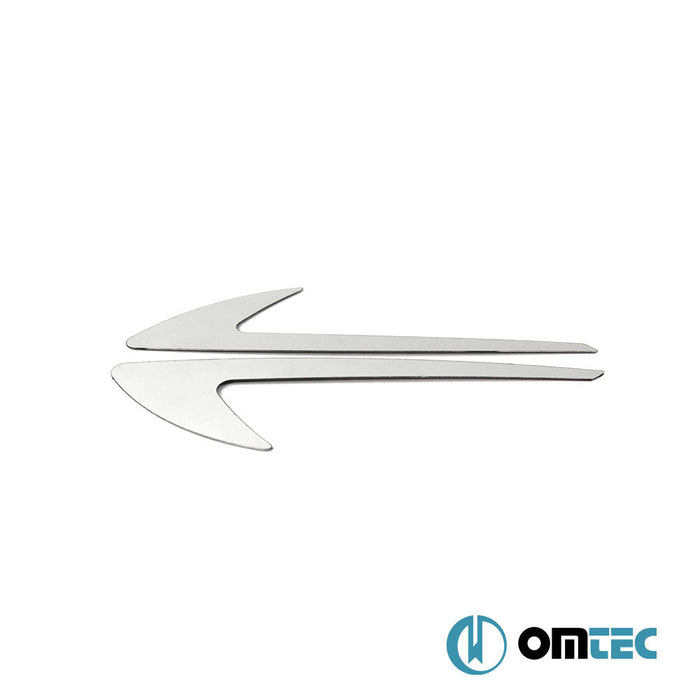 Yan Dekor Çıtası 2 Prç. (Model 2) Paslanmaz - Ford Ecosport - SUV II - (2013 - )