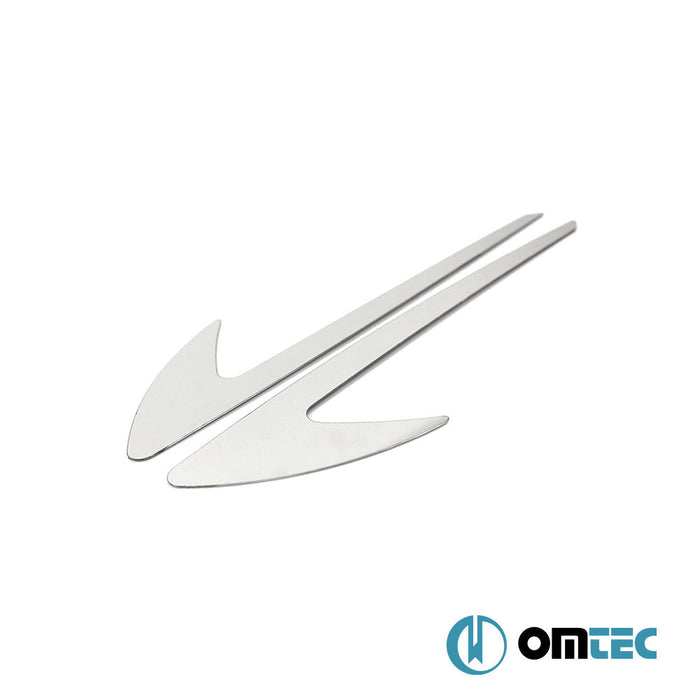 Yan Dekor Çıtası 2 Prç. (Model 2) Paslanmaz - Seat Leon - HB 5D 5F - (2012 - 2019)