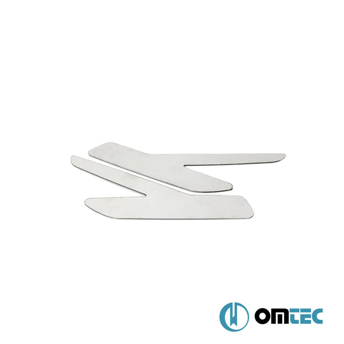 Yan Dekor Çıtası 2 Prç. (Model 3) Paslanmaz - Ford Focus - SD III - (2011 - 2018)