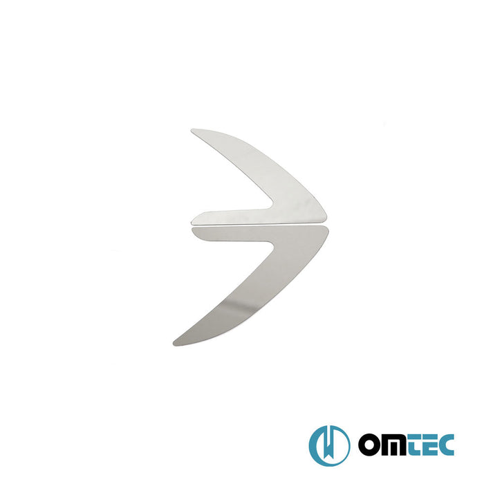 Yan Dekor Çıtası 2 Prç. (Model 1+) Paslanmaz - Toyota Corolla - SD E170 - (2013 - 2019)