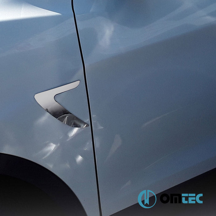 Yan Dekor Çıtası 2 Prç. (Model 1+) Paslanmaz - Citroën C4 - HB 5D B7 - (2010 - 2020)