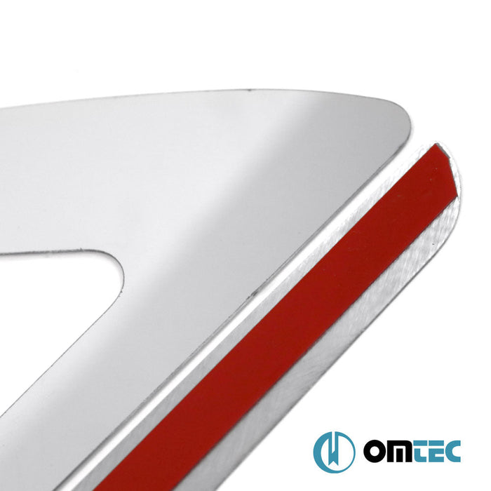 Yan Dekor Çıtası 2 Prç. (Model 1+) Paslanmaz - Citroën C4 - HB 5D B7 - (2010 - 2020)