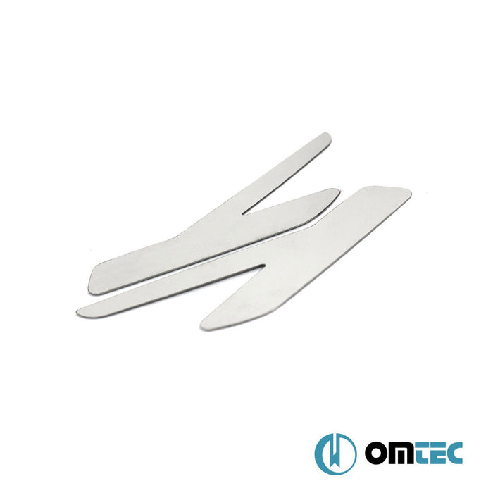 Yan Dekor Çıtası 2 Prç. (Model 3+) Paslanmaz - Peugeot Partner Tepee - MVN B9 - (2008 - 2018)