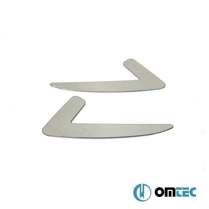 Yan Dekor Çıtası 2 Prç. (Model 4+) Paslanmaz - Fiat Egea - SD 356 - (2015 - )