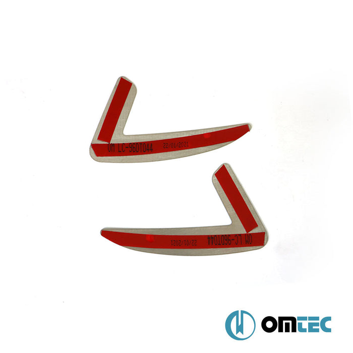 Yan Dekor Çıtası 2 Prç. (Model 4+) Paslanmaz - Volkswagen Passat - SW 3B(B5) - (1996 - 2000)