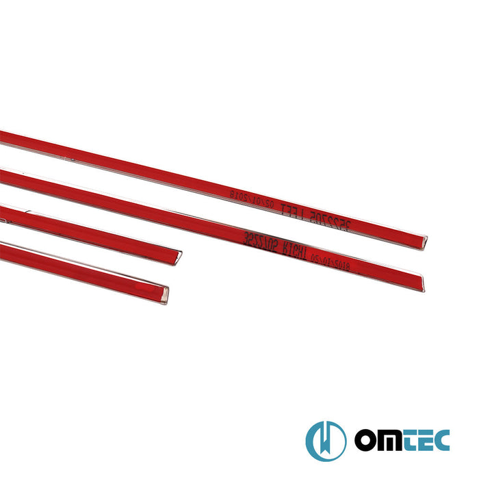 Cam Çıtası 6 Prç. Paslanmaz Çelik (Parlak) (Deco) - Hyundai İ20 - HB 5D PB - (2008 - 2014)