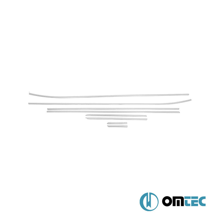 Cam Çıtası 8 Prç. Paslanmaz Çelik (Parlak) - Hyundai İ30 - SW GD - (2012 - 2016)