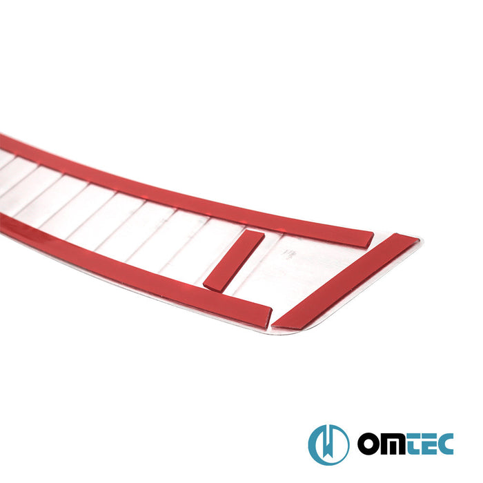 Arka Tampon Eşiği Paslanmaz Çelik (Taşlı) - Toyota Prius - SD XW30 FL - (2012 - 2014)