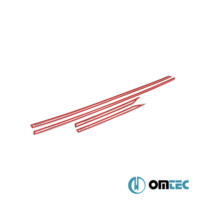 Yan Kapı Çıtası 4 Prç.Paslanmaz Çelik - Lexus Ct - HB 5D ZWA10 - (2011 - )