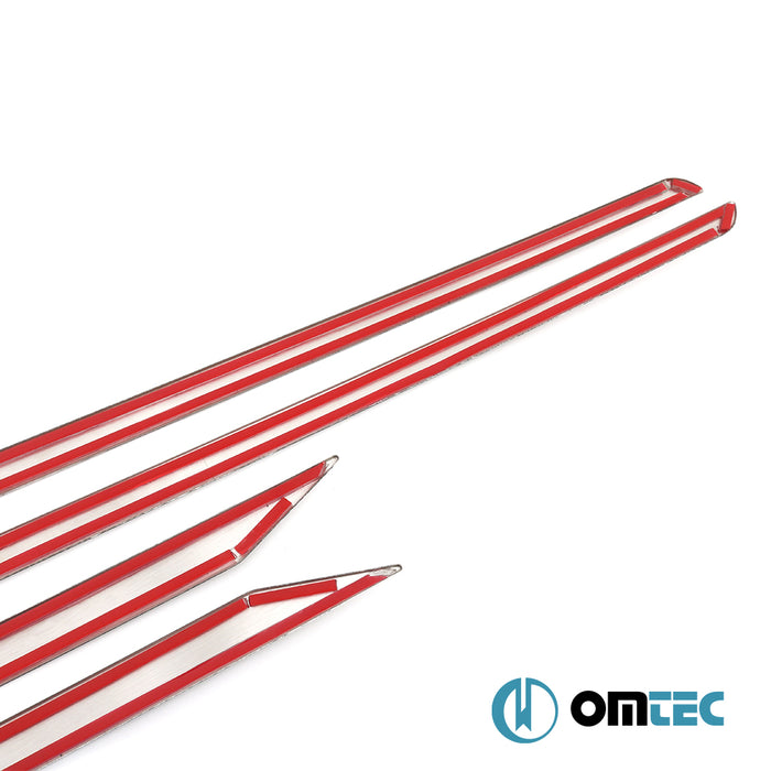 Yan Kapı Çıtası 4 Prç.Paslanmaz Çelik - Lexus Ct - HB 5D ZWA10 - (2011 - )