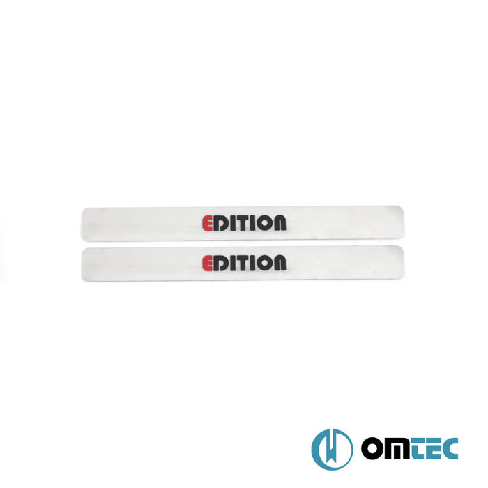 Line Kapı Eşiği 2 Prç. Paslanmaz Çelik (Parlak) - Volkswagen T5 Transporter - VAN T5 - (2003 - 2015)