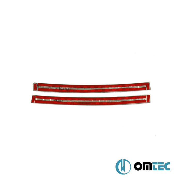 Arka Tampon Eşiği 2 Prç Paslanmaz Çelik (Parlak) - Hyundai İ20 - HB 5D GB PRE - FL - (2014 - 2018)