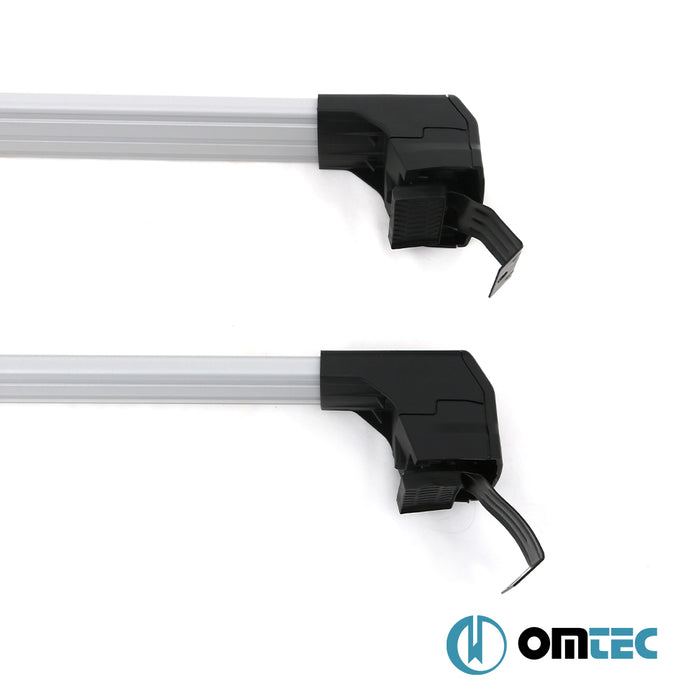 Ara Atkı (Elegance - V4) Gri 2 Prç. Alu. (FL - RS) - Citroën C4 - HB 5D B7  - (2010  -   2020)