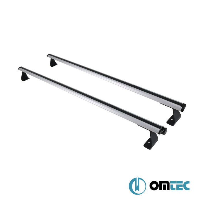 Heavy Duty Boldbar Ara Atkı 2 Prç. (Gri) Alu. L1/L2 - Volkswagen T7 Transporter - VAN T7- (2023 -)
