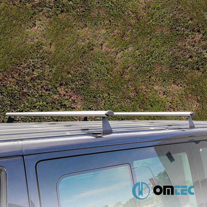 Heavy Duty Boldbar Ara Atkı 2 Prç. (Gri) Alu. L1/L2 - Volkswagen T7 Transporter - VAN T7- (2023 -)