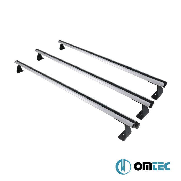Heavy Duty Boldbar Ara Atkı 3 Prç. (Gri) Alu. L2 - Fiat Doblo - MVN 263- (2010 - 2021)