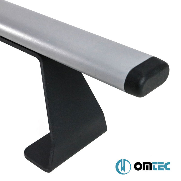 Heavy Duty Solidbar Ara Atkı 2 Prç. (Gri) Çelik. L2 - Volkswagen Caddy - MVN 2K PRE-FL - (2003 - 2010)